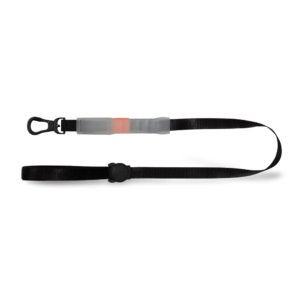 Zee Dog 1m Bungee Air Dog Lead in Classic Black - One Size