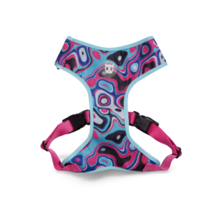Zee Dog Air Mesh Back Attaching Dog Harness in Blast Pink - X Small