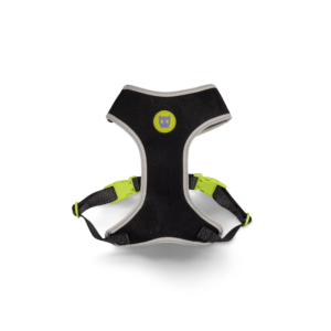 Zee Dog Air Mesh Back Attaching Dog Harness in Nox Black - X Small