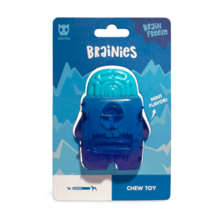 Zee Dog Brainies Brain Freeze Mint Flavoured Chew Toy - One Size