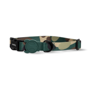 Zee Dog Classic Dog Collar in Jet Camo - Medium