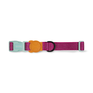 Zee Dog Classic Dog Collar in Sidus Pink - Large