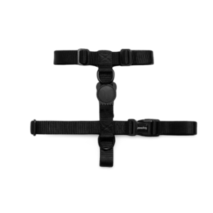 Zee Dog H Dog Harness in Gotham Black - Small