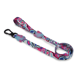 Zee Dog Super Hook Dog Lead in Blast Gumball Pink - Small