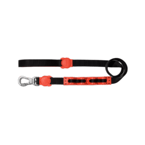 Zee Dog Ruff Bungee Dog Lead 2.0 in Fat Boy Black - One Size
