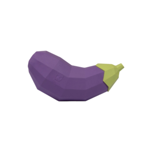 Zee Dog Super Veggiez Eggplant Dog Toy - Each