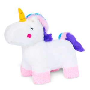 Zippypaws Charlotte The Unicorn Soft Dog Toy - One Size