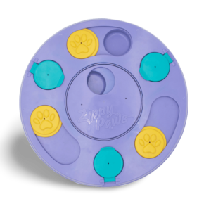 Zippypaws Smartypaws Dog Puzzler Feeder Purple - One Size